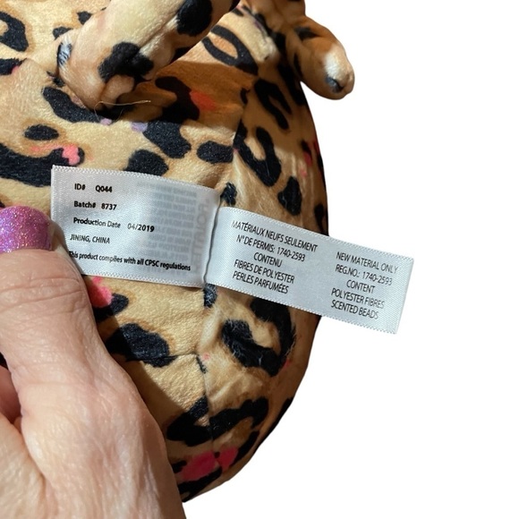 Duma the Leopard Squishmallow-Rare-Cleaned-Great Condition-no holes/rips - Picture 5 of 7